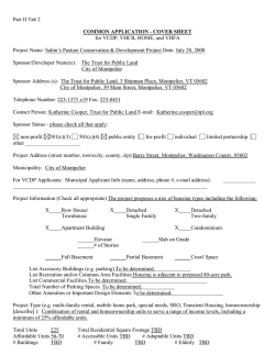 Part II Tab 2  for VCDP, VHCB, HOME, and VHFA