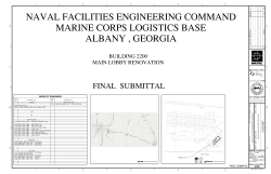 INDEX OF DRAWINGS FINAL  SUBMITTAL