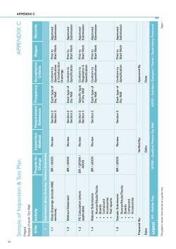 APPENDIX C ds Recor Stages