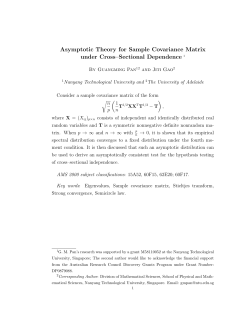 Asymptotic Theory for Sample Covariance Matrix under Cross–Sectional Dependence