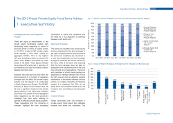1. Executive Summary The 2013 Preqin Private Equity Fund Terms Advisor