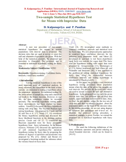 D. Kalpanapriya, P. Pandian / International Journal of Engineering Research... Applications (IJERA)  Vol. 2, Issue 3, May-Jun 2012, pp.3210-3217