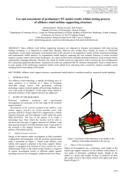 Proceedings of the 9th International Conference on Structural Dynamics, EURODYN... Porto, Portugal, 30 June - 2 July 2014