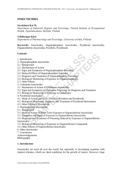 INSECTICIDES