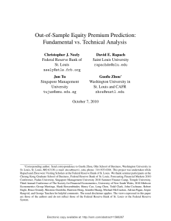 Out-of-Sample Equity Premium Prediction: Fundamental vs. Technical Analysis