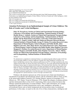 Child Neuropsychology Vol. 3(1):13-27 (1997) ISSN: (print 0929-7049)(online 1744-4136) doi:10.1080/09297049708401365