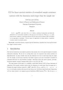 CLT for linear spectral statistics of normalized sample covariance