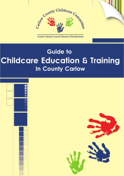 Childcare Education &amp; Training Guide to In County Carlow