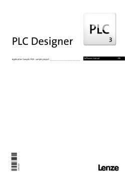 PLC Designer L Ä.JjVä
