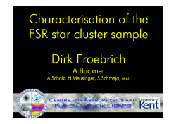 Characterisation of the FSR star cluster sample