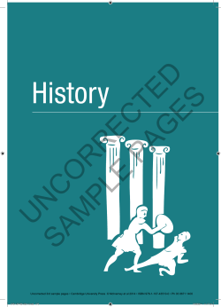History PAGES UNCORRECTED SAMPLE