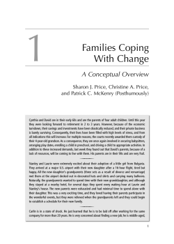 1 Families Coping With Change A Conceptual Overview