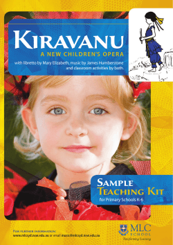 Sample  Teaching Kit for Primary Schools K-6
