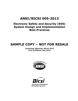 ANSI/BICSI 005-2013 SAMPLE COPY – NOT FOR RESALE