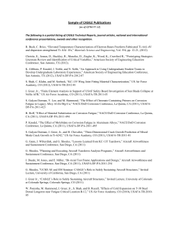 Sample of CAStLE Publications