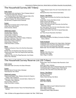 The Household Survey (40 Tribes)  North Central