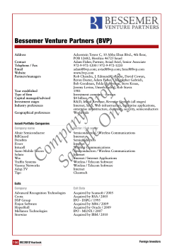 Bessemer Venture Partners (BVP)