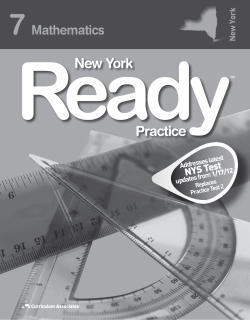 7 New York Practice Mathematics