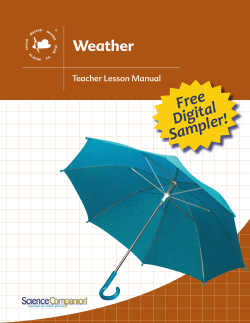 Free Digital Sampler! Weather
