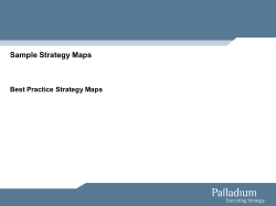 Sample Strategy Maps Best Practice Strategy Maps
