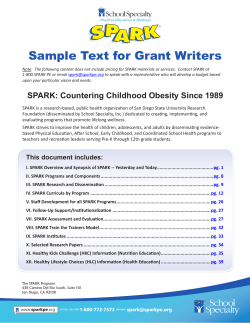 Sample Text for Grant Writers
