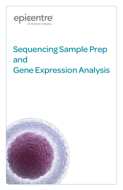 Sequencing Sample Prep and Gene Expression Analysis