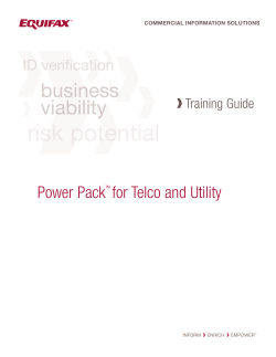 Power Pack for Telco and Utility Training Guide &gt;