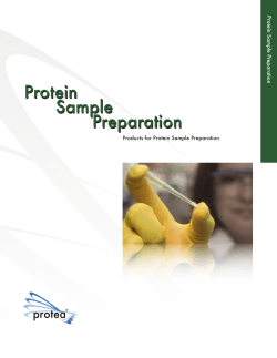 Protein Sample Preparation protea