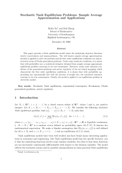Stochastic Nash Equilibrium Problems: Sample Average Approximation and Applications