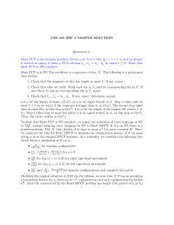 CSE 555 HW 4 SAMPLE SOLUTION Question 1.