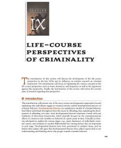 IX T LIFE-COURSE PERSPECTIVES