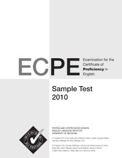 EC PE Sample Test 2010