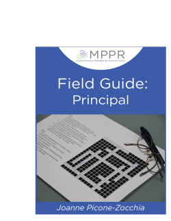 Field Guide: Principal M PP