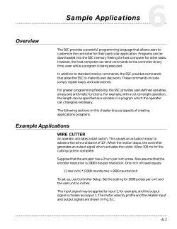 6 Sample Applications Overview