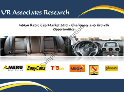 Presentation Sample UR Associates Research