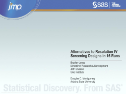 Alternatives to Resolution IV Screening Designs in 16 Runs