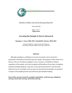 Southern Online Journal of Nursing Research