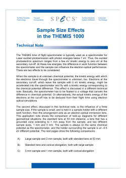Sample Size Effects in the THEMIS 1000 Technical Note