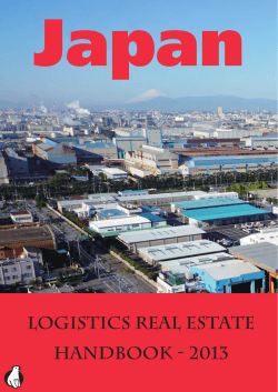 Logistics Real Estate HandbooK - 2013