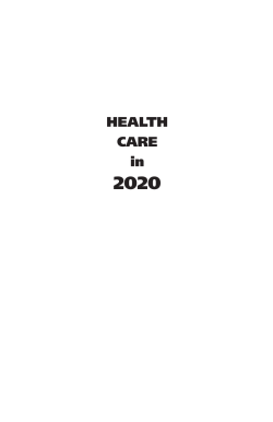 2020 HEALTH CARE in