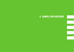 4. SAMPLE APPLICATIONS