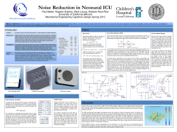 Noise Reduction in Neonatal ICU