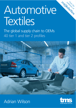 Automotive Textiles tms Adrian Wilson