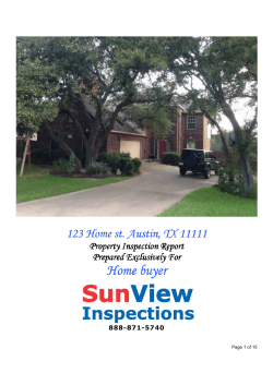 123 Home st. Austin, TX 11111