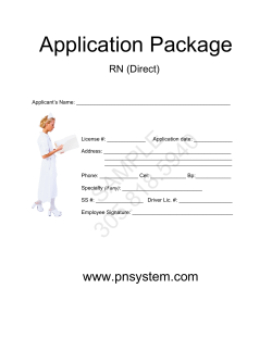 Application Package RN (Direct)