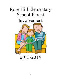 Rose Hill Elementary School Parent