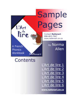 Pages Sample Contents Norma