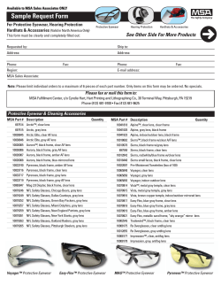 5 Sample Request Form See Other Side For More Products