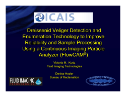 Dreissenid Veliger Detection and Enumeration Technology to Improve Reliability and Sample Processing