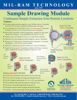 Sample Drawing Module Features ♦